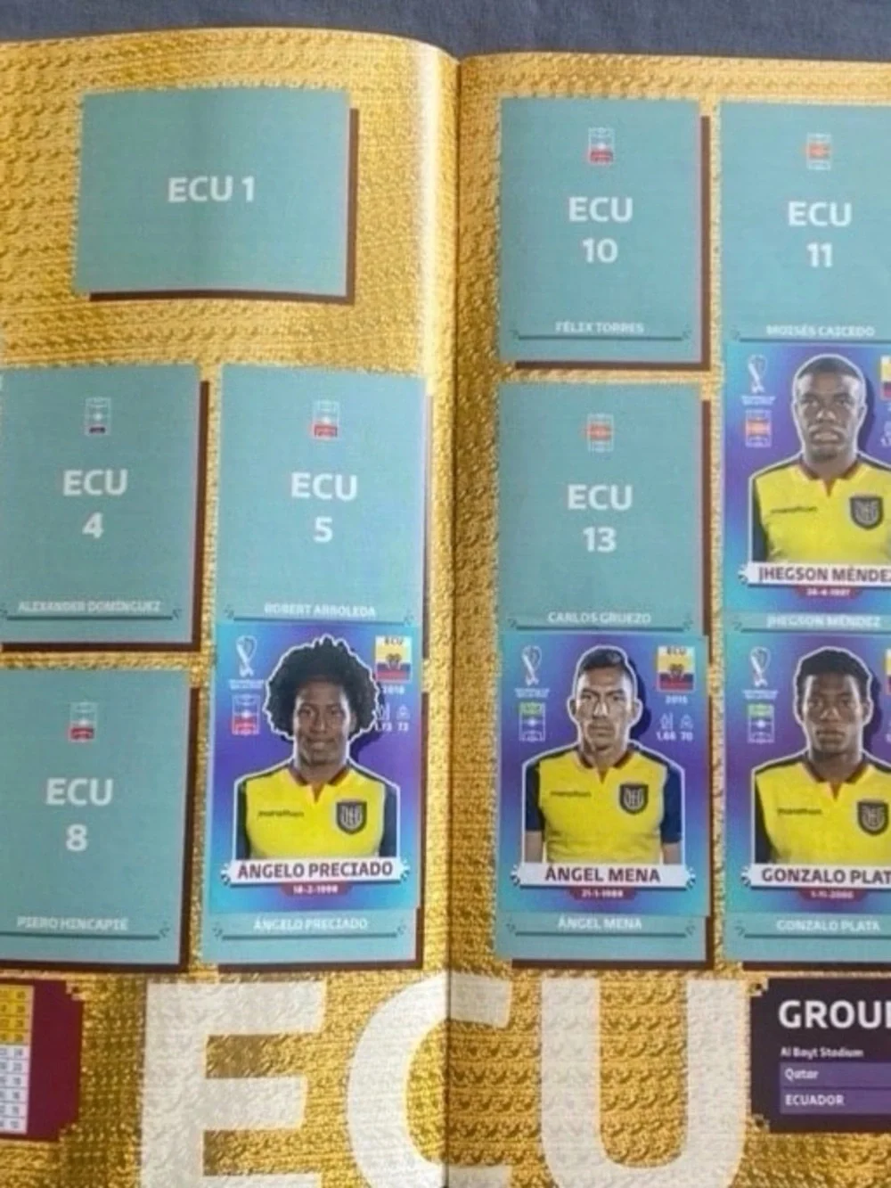 FIFA World Cup Qatar 2022 Panini Sticker Book Soccer Football UEFA